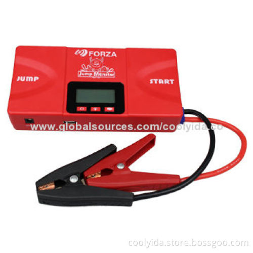 Jump Car Starter Emergency Power Bank, 12,000mAh Capacity